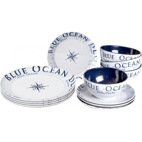 Zestaw obiadowy Midday Blue Ocean - Brunner-114923