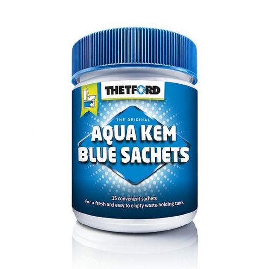 Saszetki kapsułki do toalet turystycznych Aqua Kem Blue Sachets - Thetford-115824