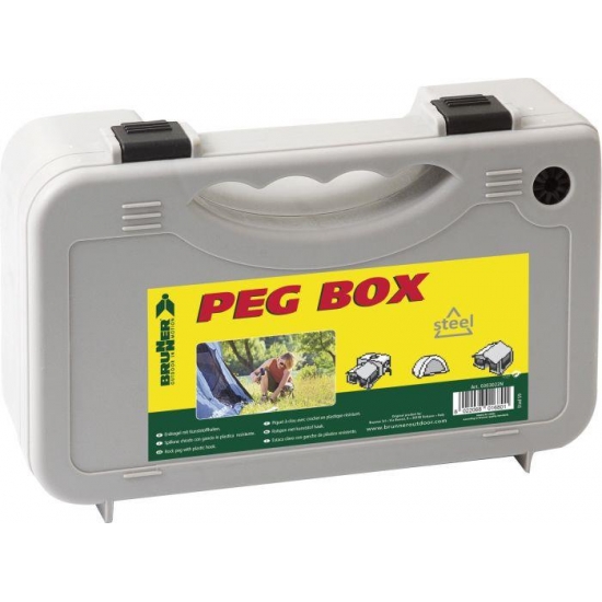 Zestaw szpilek namiotowych Peg Box Stick Plus 23 - Brunner-116789