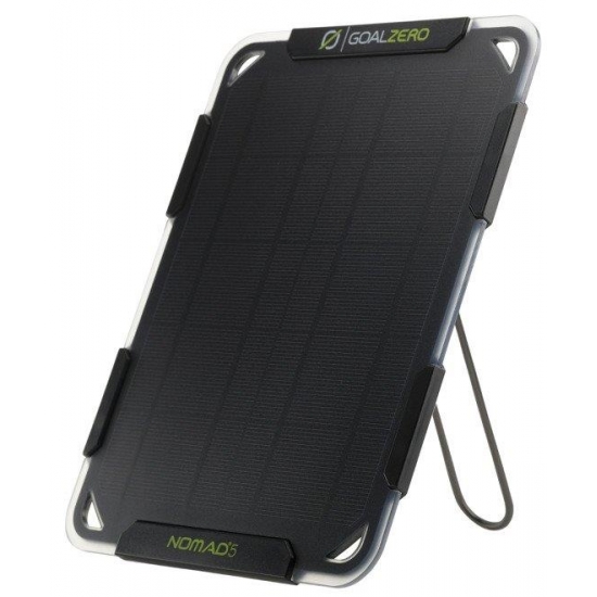 Goal Zero Nomad 5 - mobilny i odporny na warunki atmosferyczne oraz zachlapania panel solarny.-126793