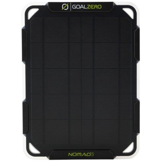 Goal Zero Nomad 5 - mobilny i odporny na warunki atmosferyczne oraz zachlapania panel solarny.-126794