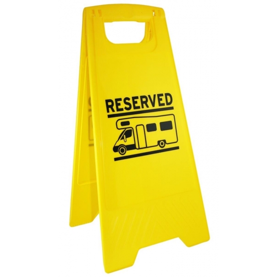 Znak sygnalizacyjny - Rezerwacja miejsca parkingowego ""Reserved"" - Haba-129082