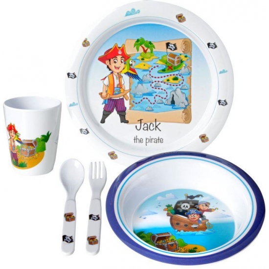 Zestaw obiadowy dla dzieci Jack Kids Boy 3+ - Brunner-135354