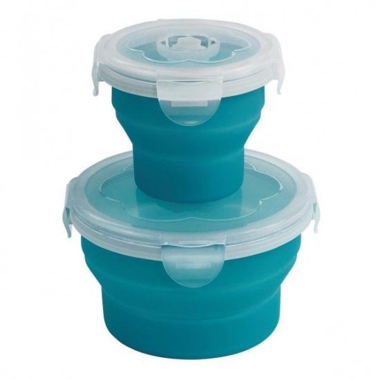 Pojemnik składany na żywność Collaps Food Box Set Blue - Outwell-148233