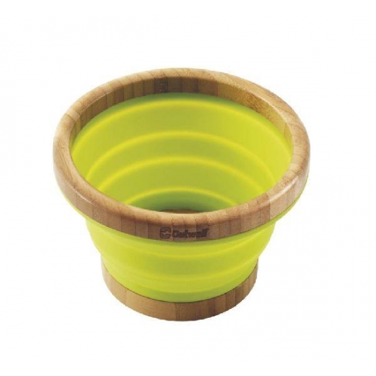 Miska składana Collaps Bamboo Bowl M Green - Outwell-148281