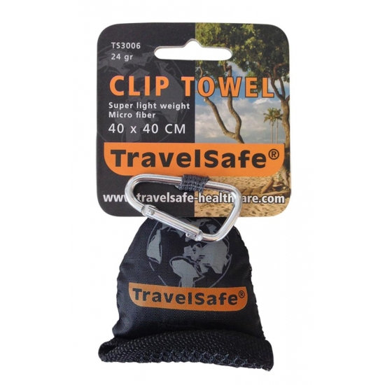 Ręcznik szybkoschnący Microfiber Mini Towel Green Travel Safe-26917
