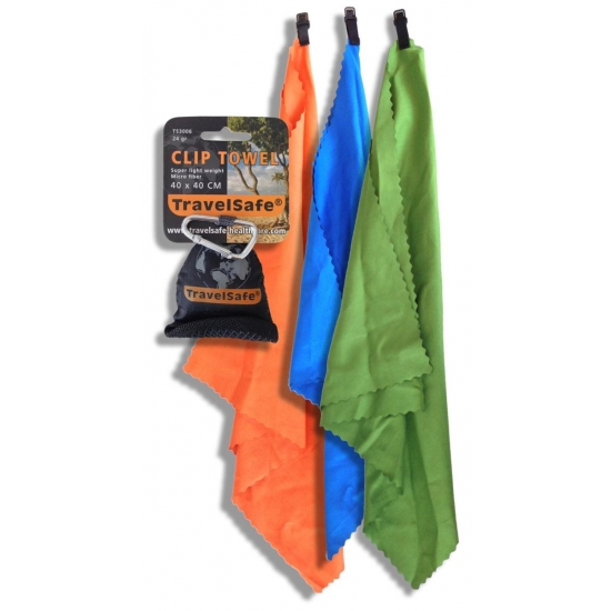 Ręcznik szybkoschnący Microfiber Mini Towel Orange Travel Safe-26918