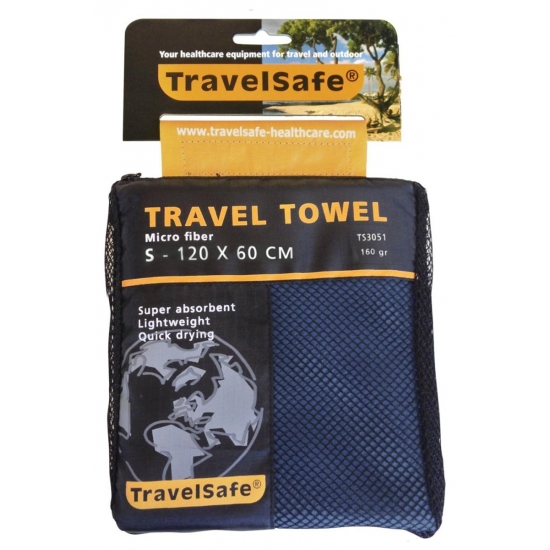Ręcznik szybkoschnący Microfiber Towel S Royal Blue Travel Safe-26939
