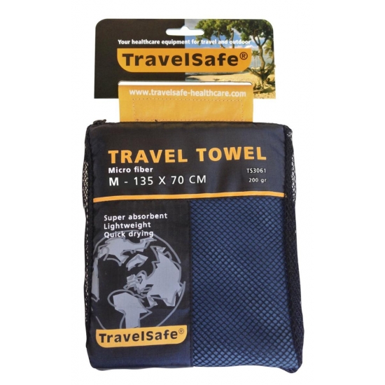 Ręcznik szybkoschnący Microfiber Towel M Royal BlueTravel Safe-26951