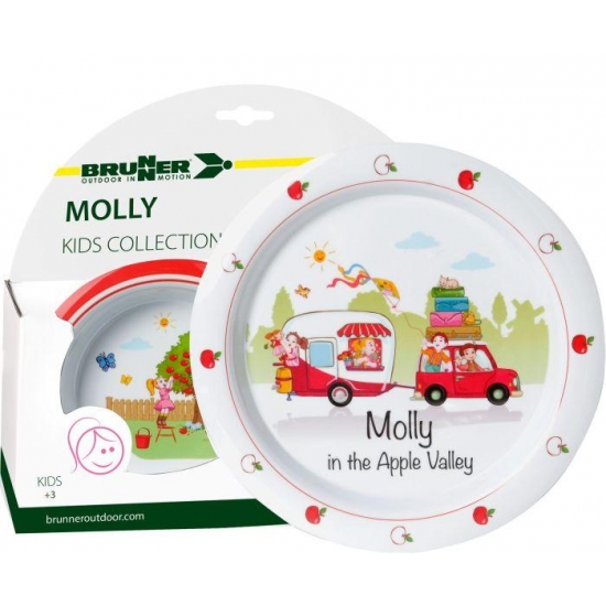 Zestaw obiadowy dla dzieci Molly Kids Girl 3  - Brunner-39360