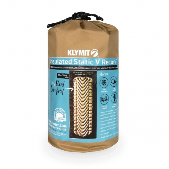 Materac dmuchany Insulated Static V Recon - Klymit